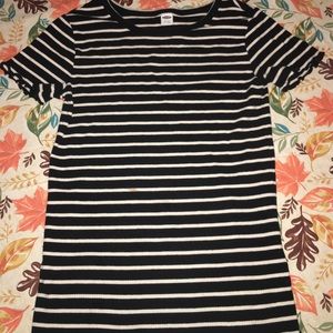 Striped Scrunched T-shirt